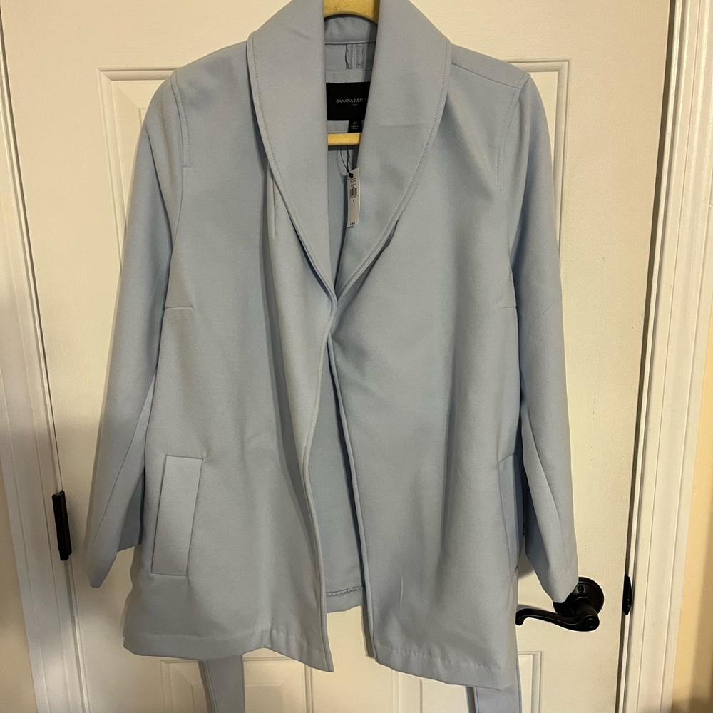 NWT: Banana Republic Belted Pea Coat